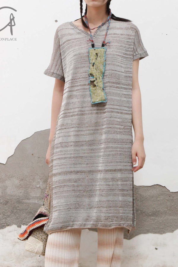 Vitelli Knitted Arabian Robe SS22_VM003_SAN